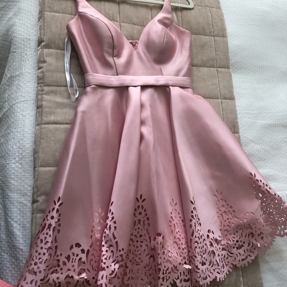 Sherri Hill Pink Dress - Picture 4 of 5